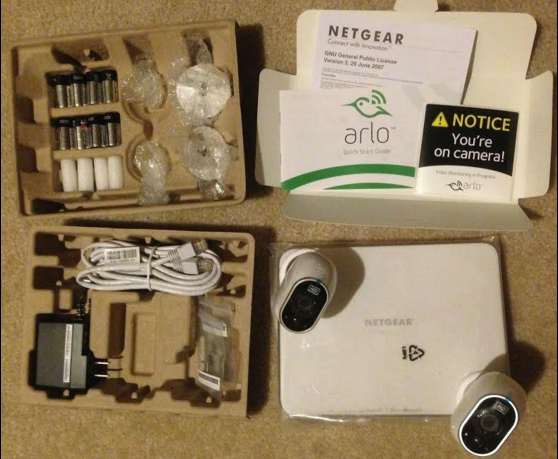 Telecamere WiFi a batteria Netgear Arlo Italia manuale italiano