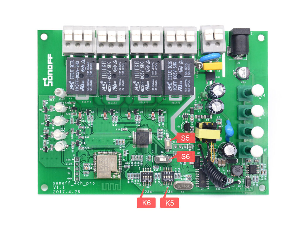 Sonoff 4CH Pro