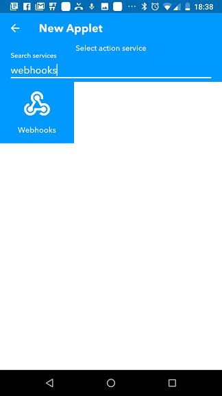 IFTTT OpenSprinkler