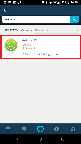 Ankuoo REC Alexa skill