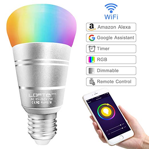 LOFTer Lampadina Smart gestire le luci con Alexa