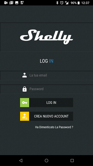 Shelly Cloud App