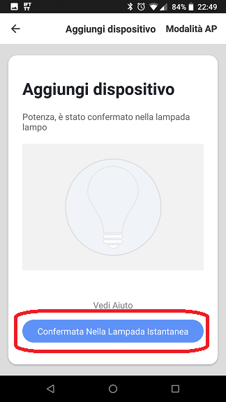 Lampadina WiFi Smart Life App