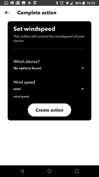 IFTTT BroadLink Smart Home for EU action