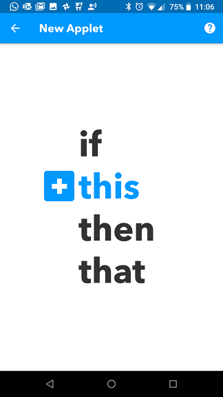 IFTTT Broadlink