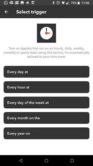 IFTTT Broadlink