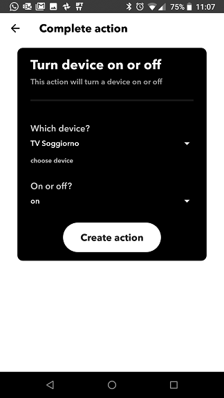 IFTTT Broadlink