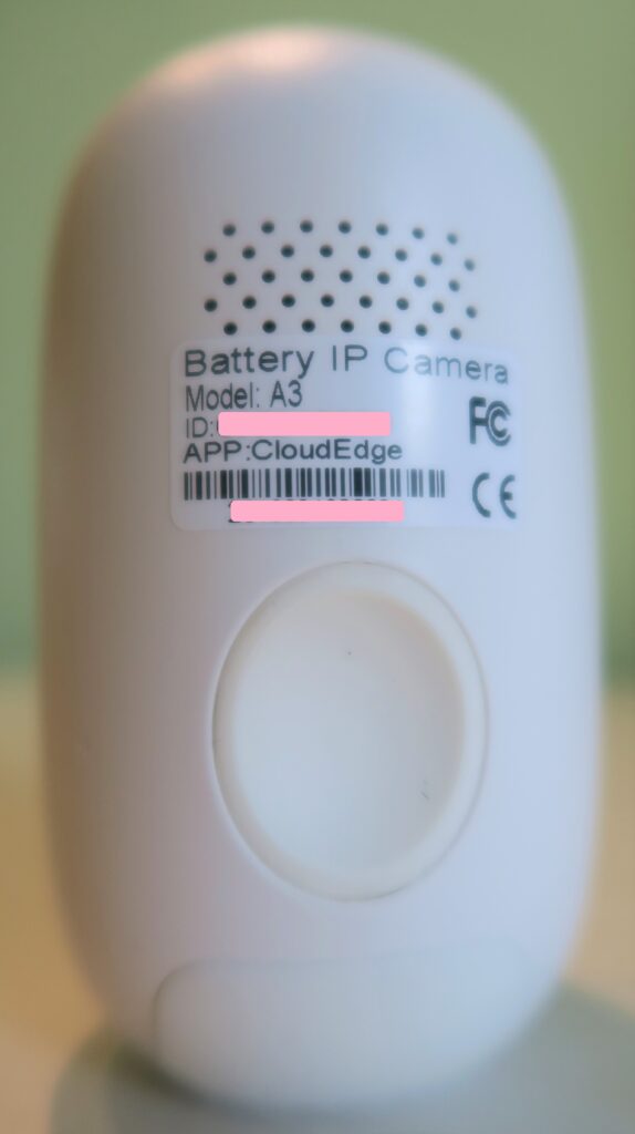 Lemnoi A3 telecamera wireless a batteria ricaricabile