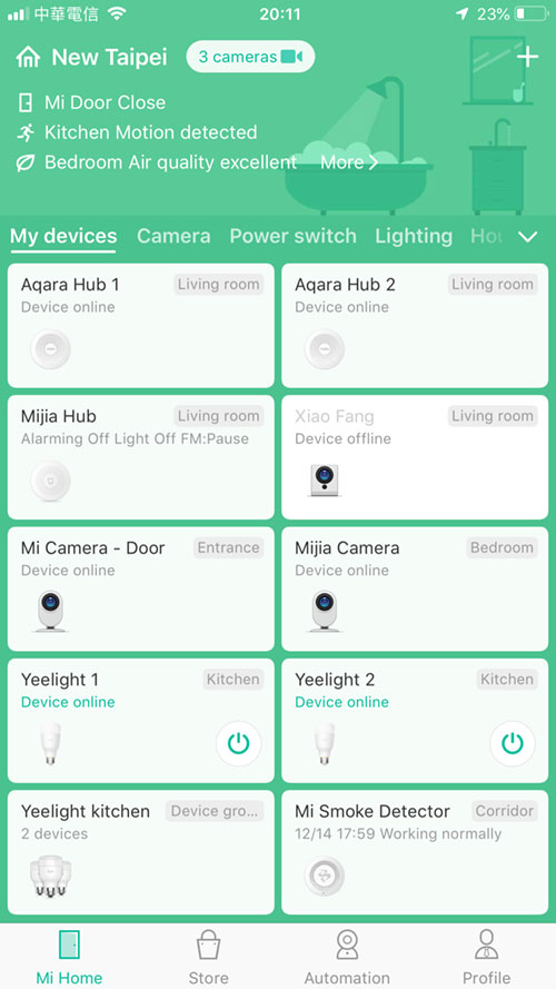 Allarme Xiaomi antifurto