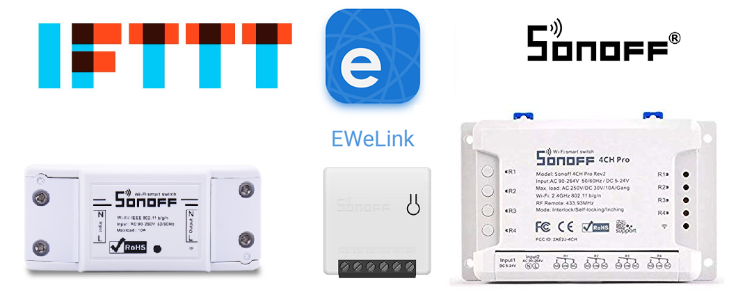 IFTTT Sonoff eWeLink | Guida completa in italiano