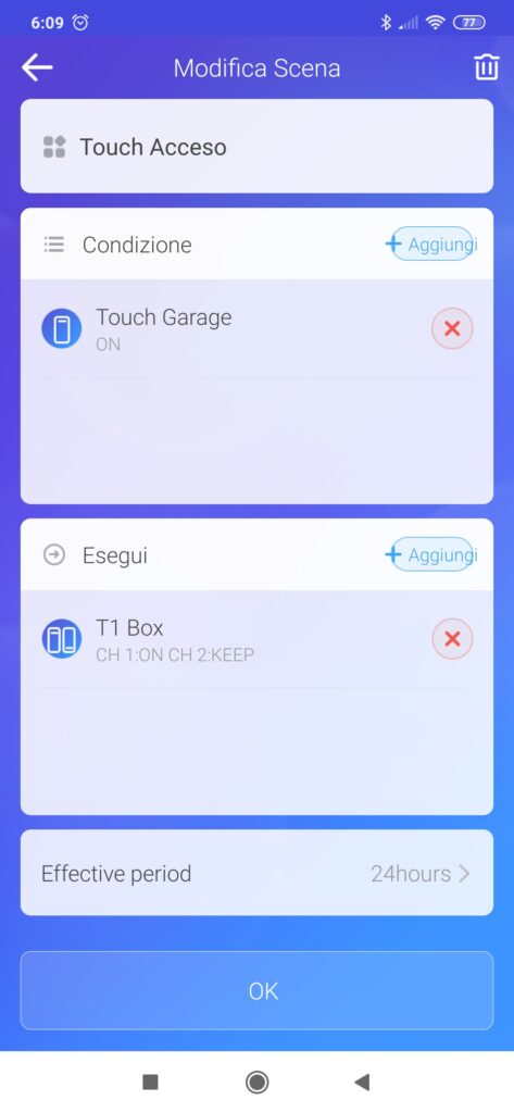 ifttt ewelink scene