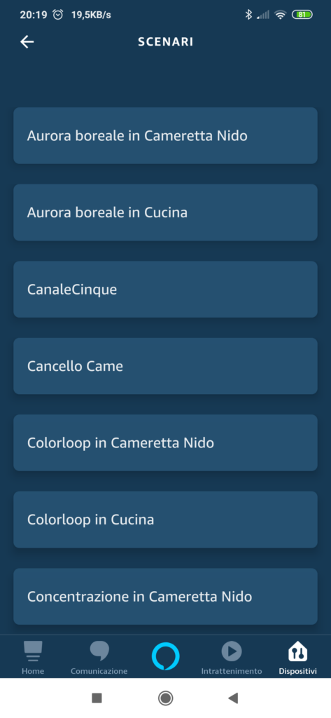 Routine Alexa