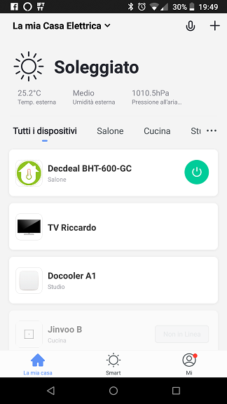 Termostato Decdeal BHT-6000-GC App Smart Life