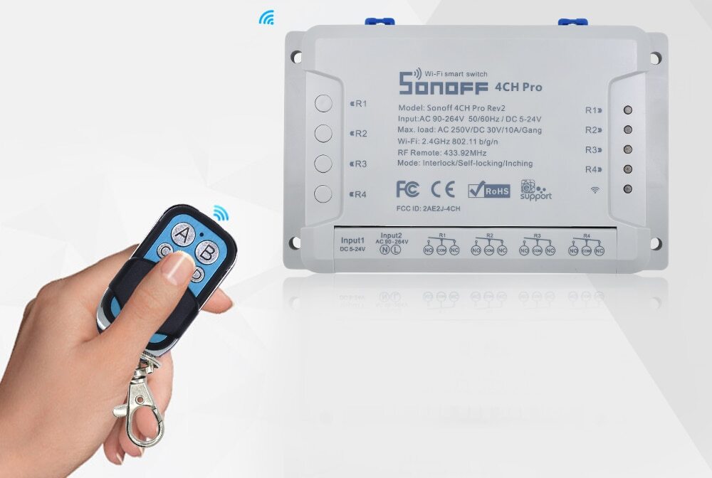Programmare telecomando Sonoff