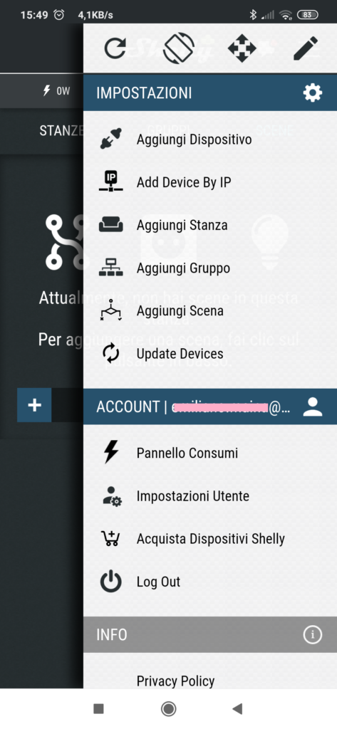 Shelly Cloud App