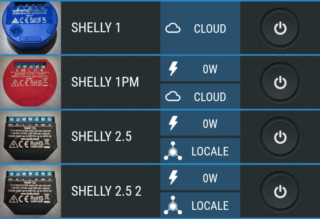 Shelly Cloud App