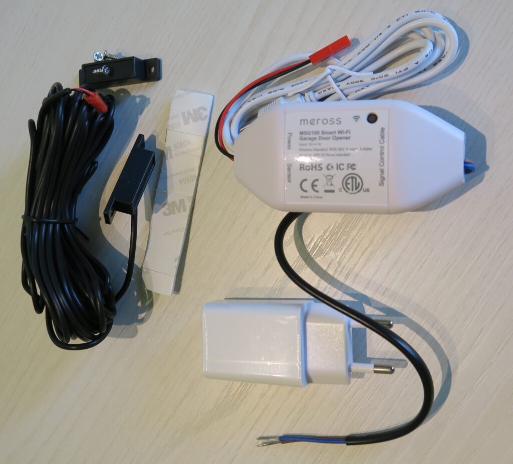 Apriporta garage WiFi Meross MSG100