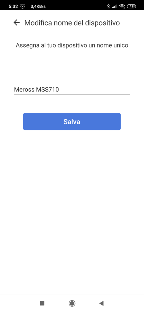 Meross interruttore WiFi Smart Switch MSS710