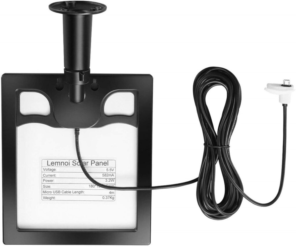 Telecamera di videosorveglianza batteria WiFi senza fili Lemnoi Ctronics A3 per interno ed esterno