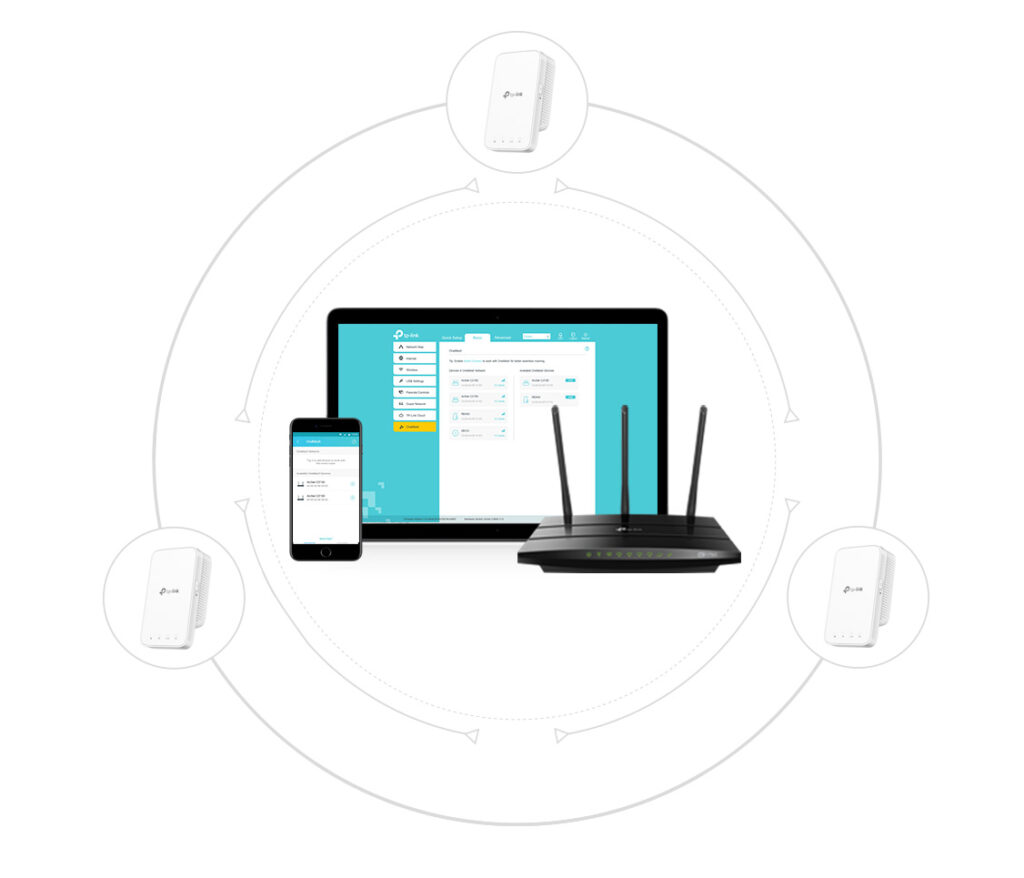 Ripetitore WiFi mesh