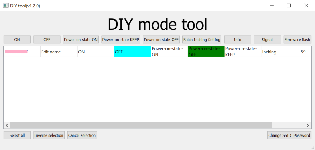 Sonoff DIY Mode Tool