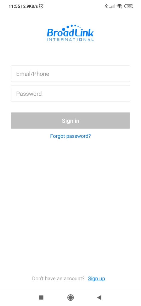 App Broadlink Universal Remote
