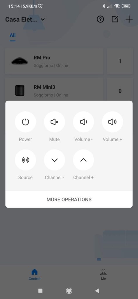 App Broadlink Universal Remote: duplicare telecomando TV ad infrarossi