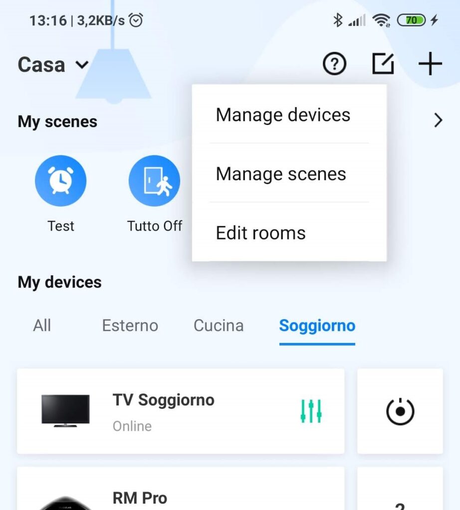 App Broadlink Universal Remote