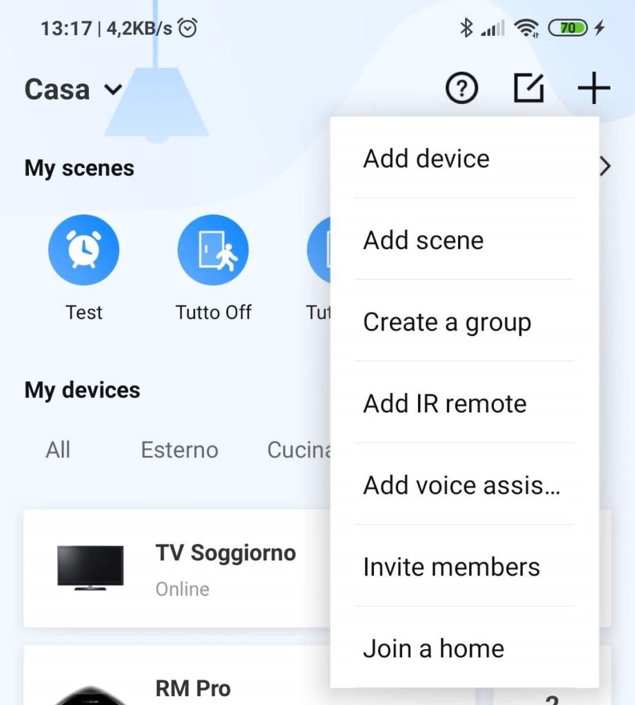 App Broadlink Universal Remote