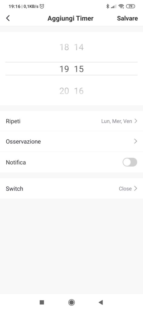 Interruttore tapparelle WiFi Smart Life
