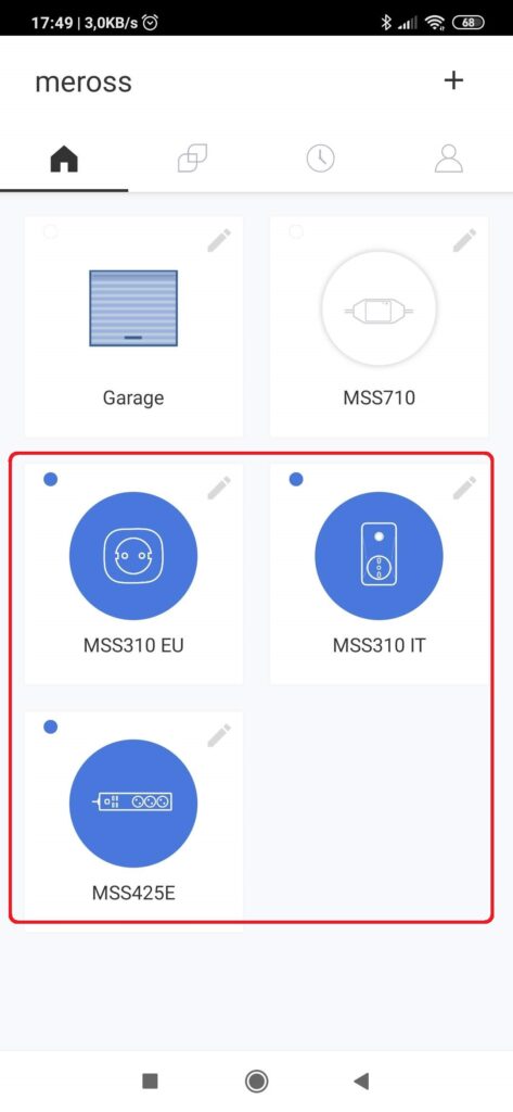 Presa intelligente WiFi Meross App
