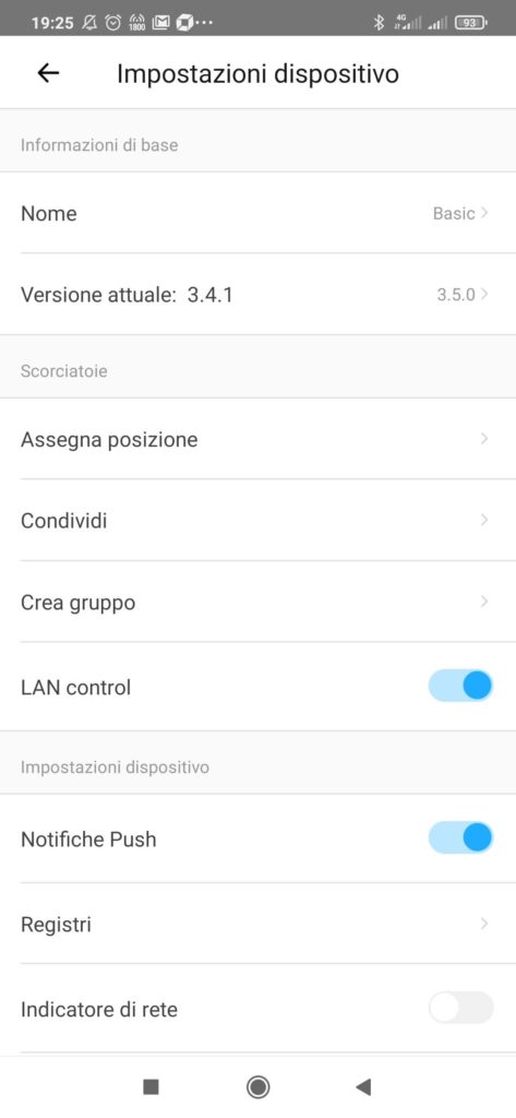 eWeLink App Sonoff Basic