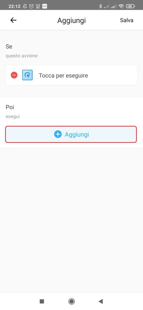 eWeLink App Sonoff scene