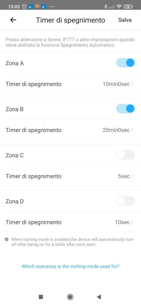 Sonoff 4CH Pro R3 irrigazione eWeLink