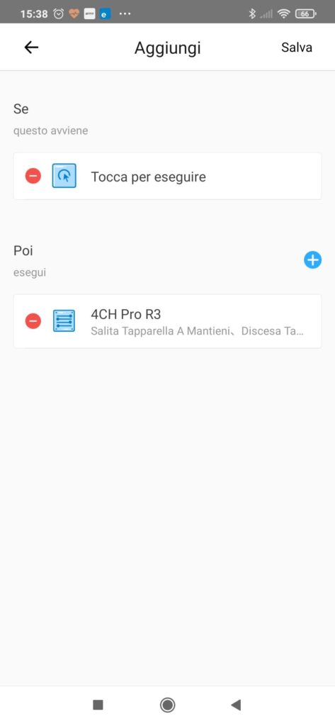 Sonoff 4CH Pro R3 tapparelle