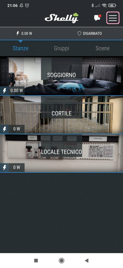 Shelly Cloud App