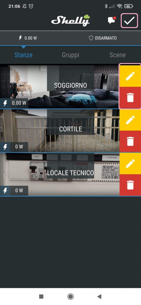 Shelly Cloud App