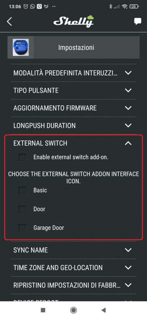 Shelly Cloud App