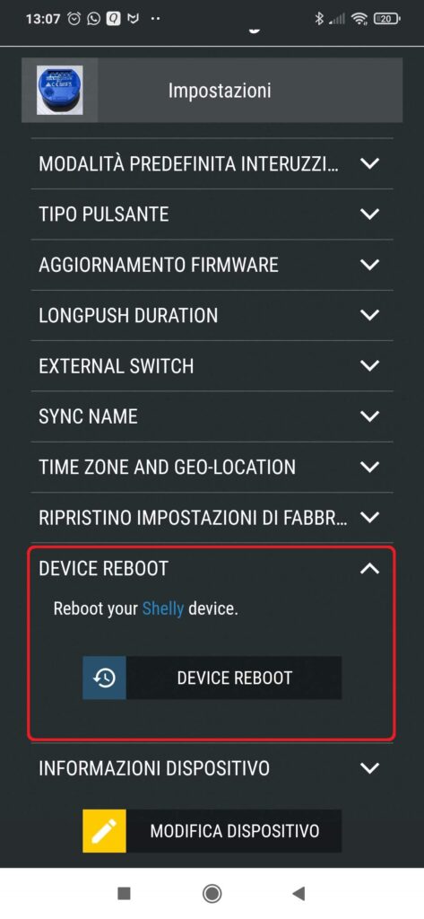 Shelly Cloud App