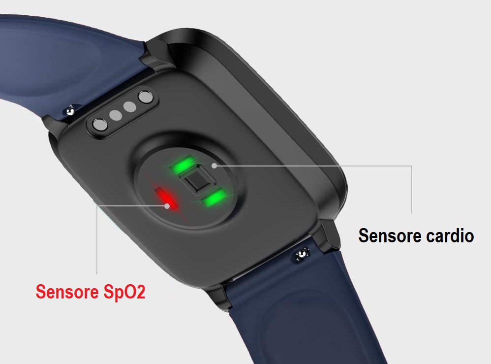 Smartwatch e smartband con saturimetro 