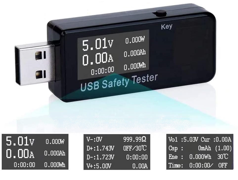 USB Tester multimetro