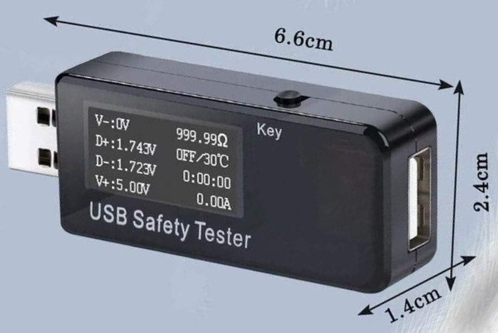 USB Tester multimetro