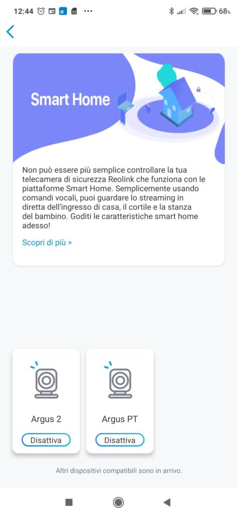 App Reolink Alexa Google Home