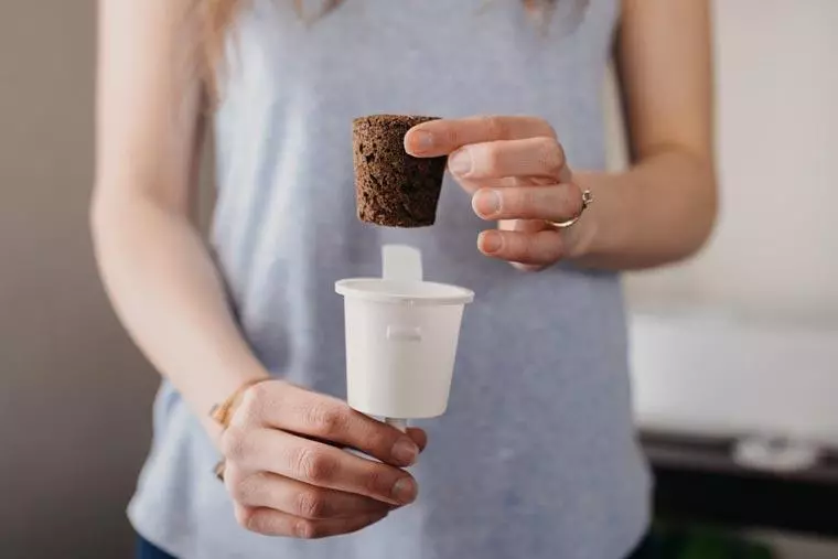 serra idroponica da casa per coltivazione indoor Click & Grow Smart Garden