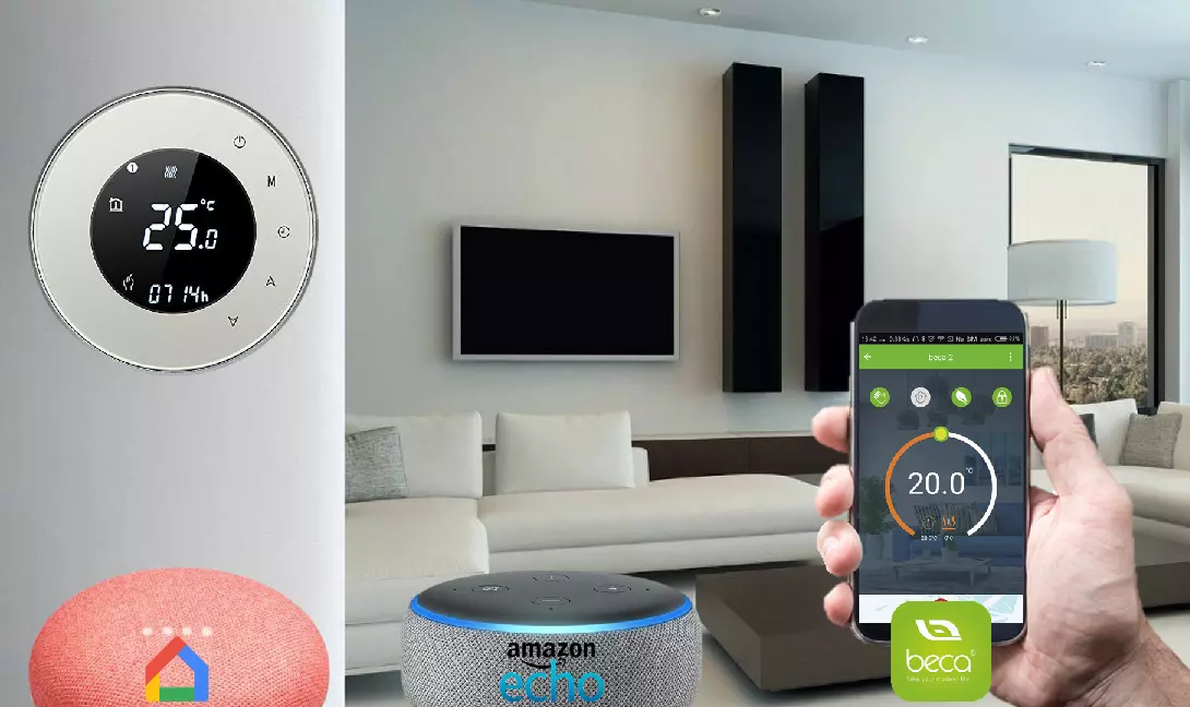 Decdeal BHT-6000-GC termostato WiFi manuale e istruzioni italiano