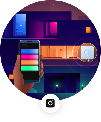Philips Hue con bridge