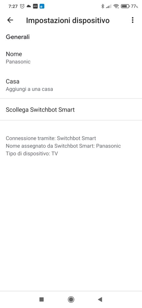 SwitchBot Google Home