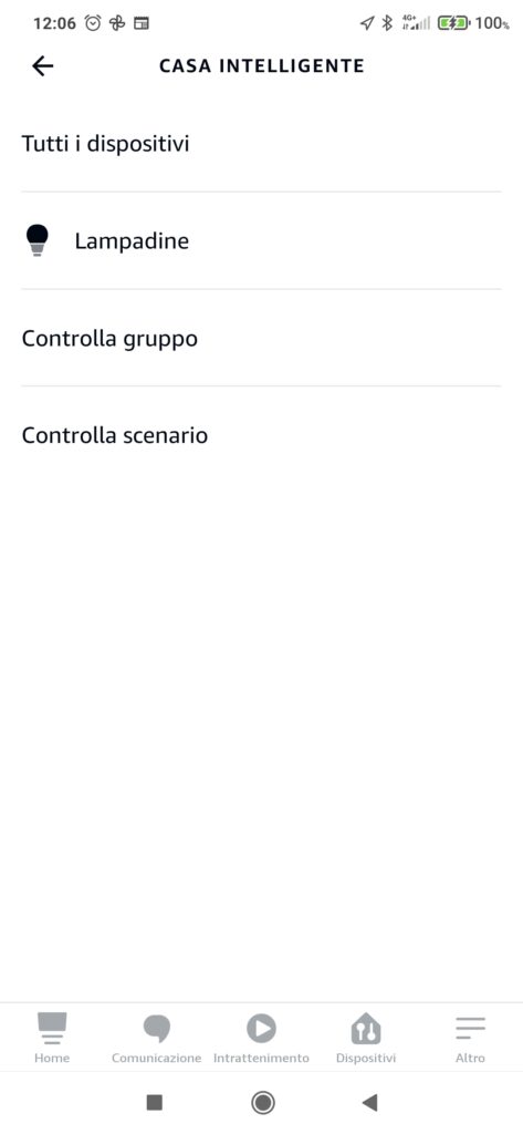 Routine Alexa casa intelligente