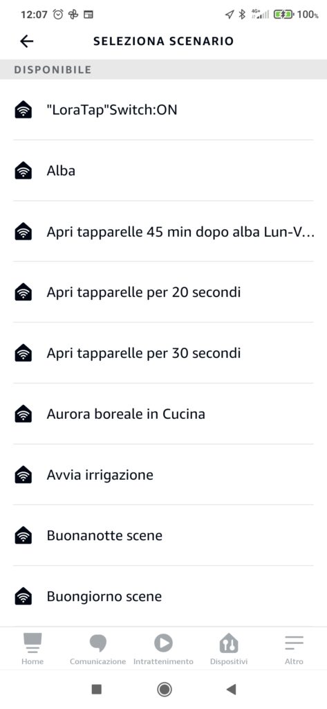 Scenari Alexa