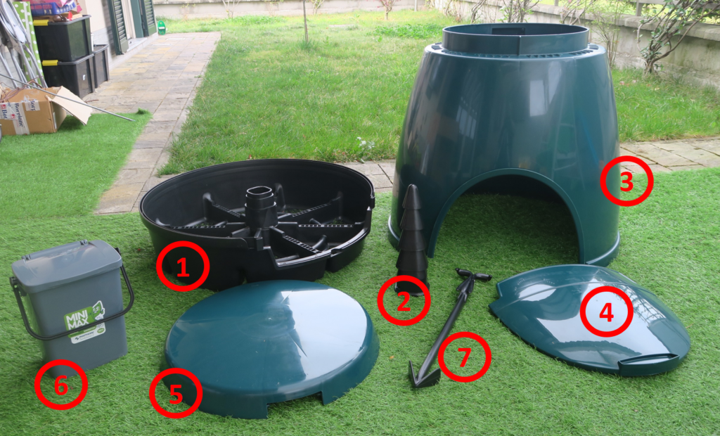 Compostiera composter Mattiussi ecologia 310